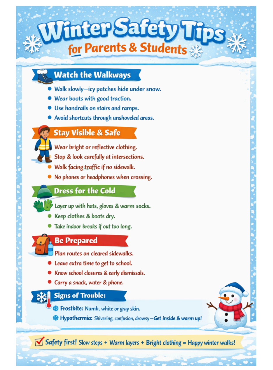 tips for winter safety